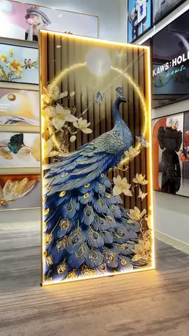 Tranh Điện Đính Đá Pha Lê kết #xuhuongtiktok #thinhhanhtiktok #hottrend #ngonbore 