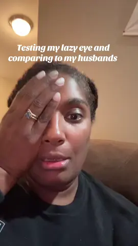 @makenzie. Made me try this lazy eye test and my feelings are all the way hurt.  Because I just knew you was messing around and doing a fake trend…… if you have any slight lazy eye this test is not for the weak!  #lazyeye #lazteyecheck #tiktok 