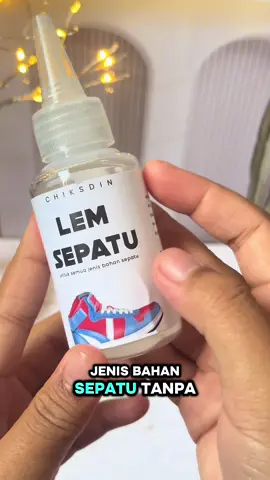 Sepatu jebol jangan dibuang yaa guys‼️pakein ini ajaaa😍✨ #lemsepatu #lemsandal #lem #sepatujebol #sepatu 