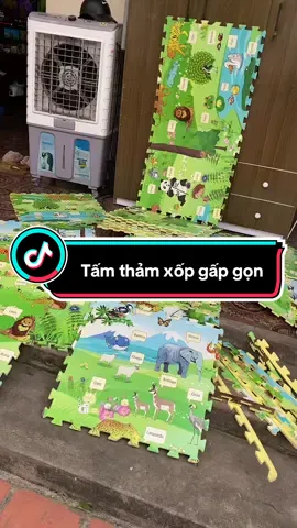 Tấm thảm xốp gấp gọn cho cả nhà #thamxopghep #thamxopchobe #thamxopgapgon #thamxop #thamxoptraisan 