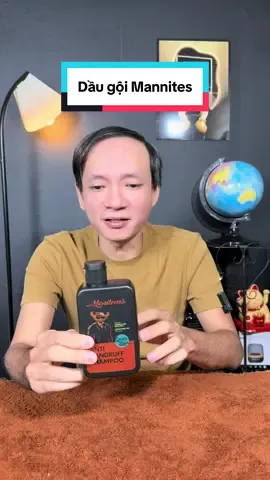 Dầu gội Menites ngăn gầu và rụng tóc#xuhuong #tiktokshop #daugoi #daugoitrigau 