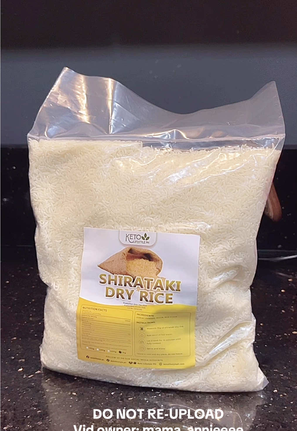 #shiratakirice #ketolife #shiratakidryrice #diet #fyp  