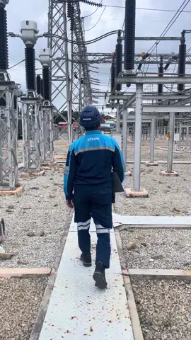Pasukan berteman dengan teganggan tinggi⚡️ #fyp #pln_indonesia #hargi #kulilistrik #duniakerja 