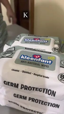 Linis na sulit, proteksyon na legit! 🫧🩶 Kleenfant Lite Antibacterial Wipes— 99.9% germs protection sa bawat punas! ✔️💯  #kleenfant #kleenfantlite #antibacterialwipes #wipes #antibacterial 