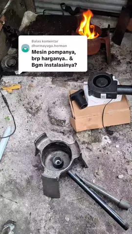 Membalas @dharmayugo.herman  kompor oli bekas  paket lengkap  blower DC 12V #komporolibekas #blower #fyp 