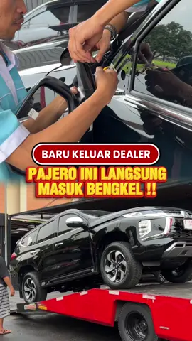 Baru keluar dealer masa langsung masuk ke bengkel? 😱 . Ternyata buat pasang plastik ajaib PPF dari Masterpiece Ultimate Pro yang sudah berjenis TPU+ PC(Polycarnonate) yang bisa bikin mobil kamu jadi kebal dari baret ✅ . #ppf #kebalbaret #ppfmobil #videoppf #pajero 