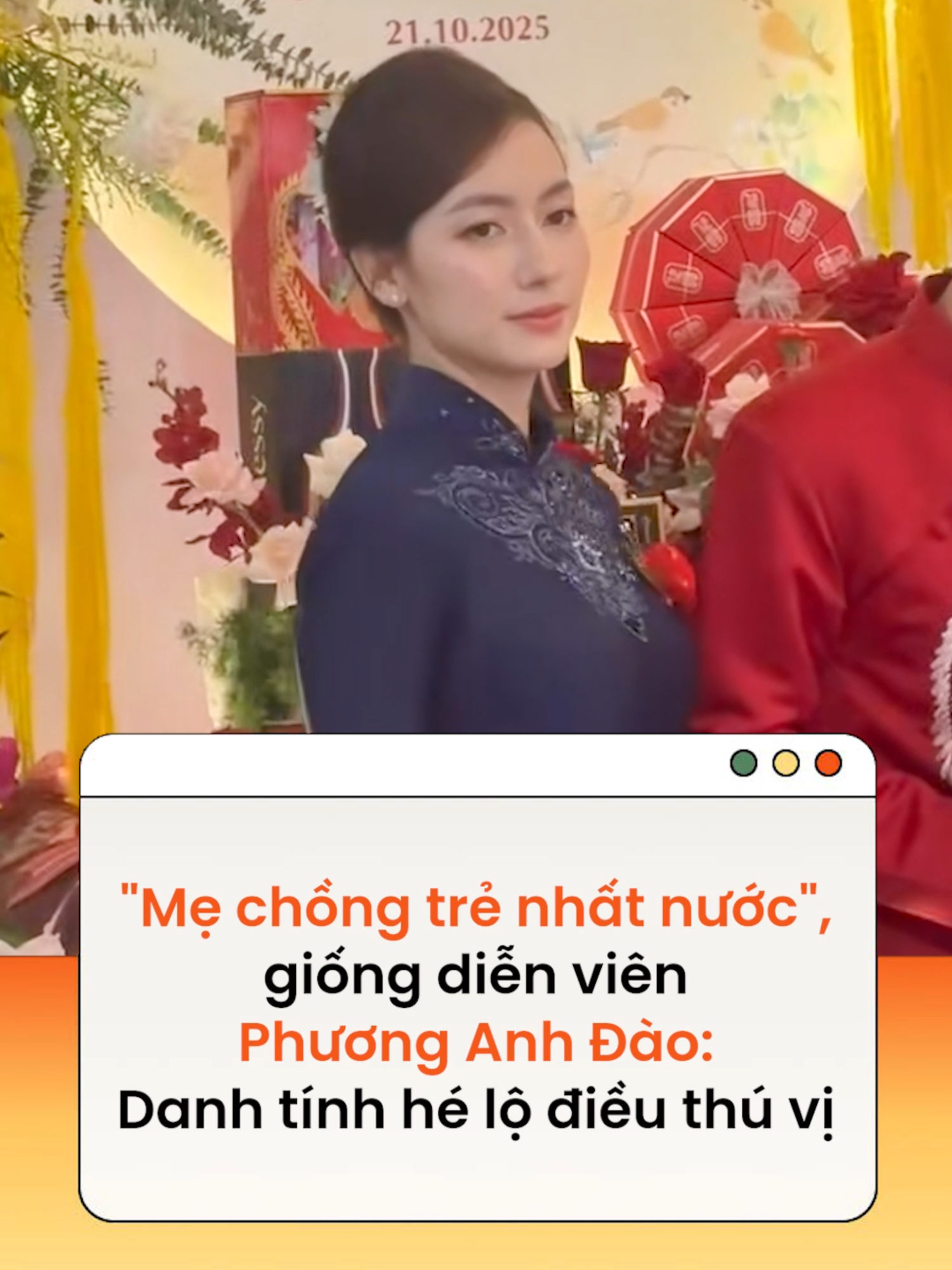 Nhiều người cho biết nếu không xem kỹ hình ảnh hay đọc caption thì còn nhầm lẫn là bạn của cô dâu #news #amm  Theo Đời sống pháp luật