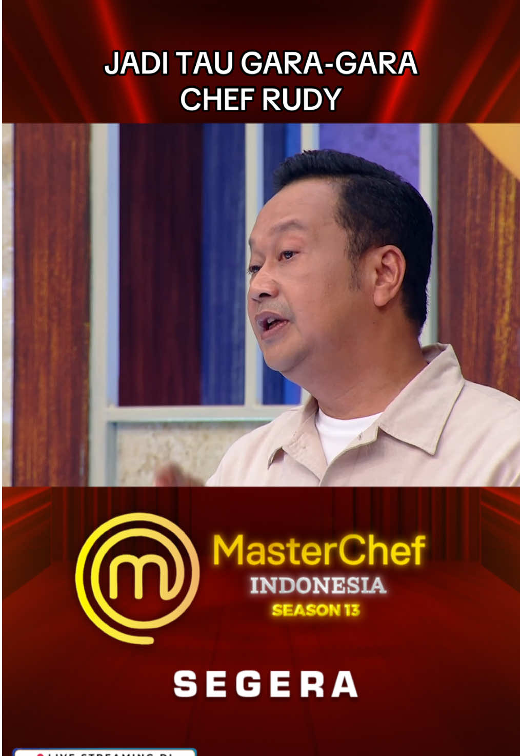 Memang yaa jam terbang gabisa bohong😍  #MasterChefIndonesiaSeason13 #MasterChefIndonesia #MCIS13 #MCIS13diRCTI 