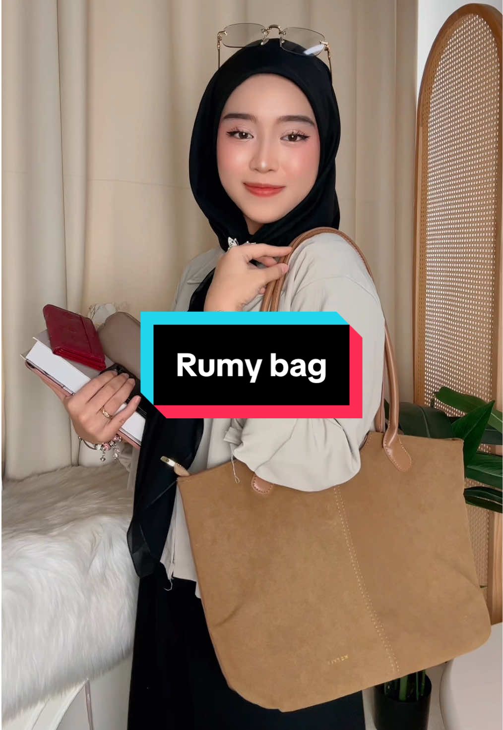 Rumy bag 2in1 material 😙🤎#kstyle #handbag #totebag #localbrand #fypppppppppppppppppppppppppppppp 