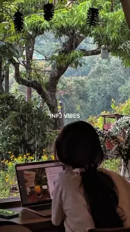 infj girl with her calm vibes #fyp #mbti #mbtipersonality #infj #vibes 