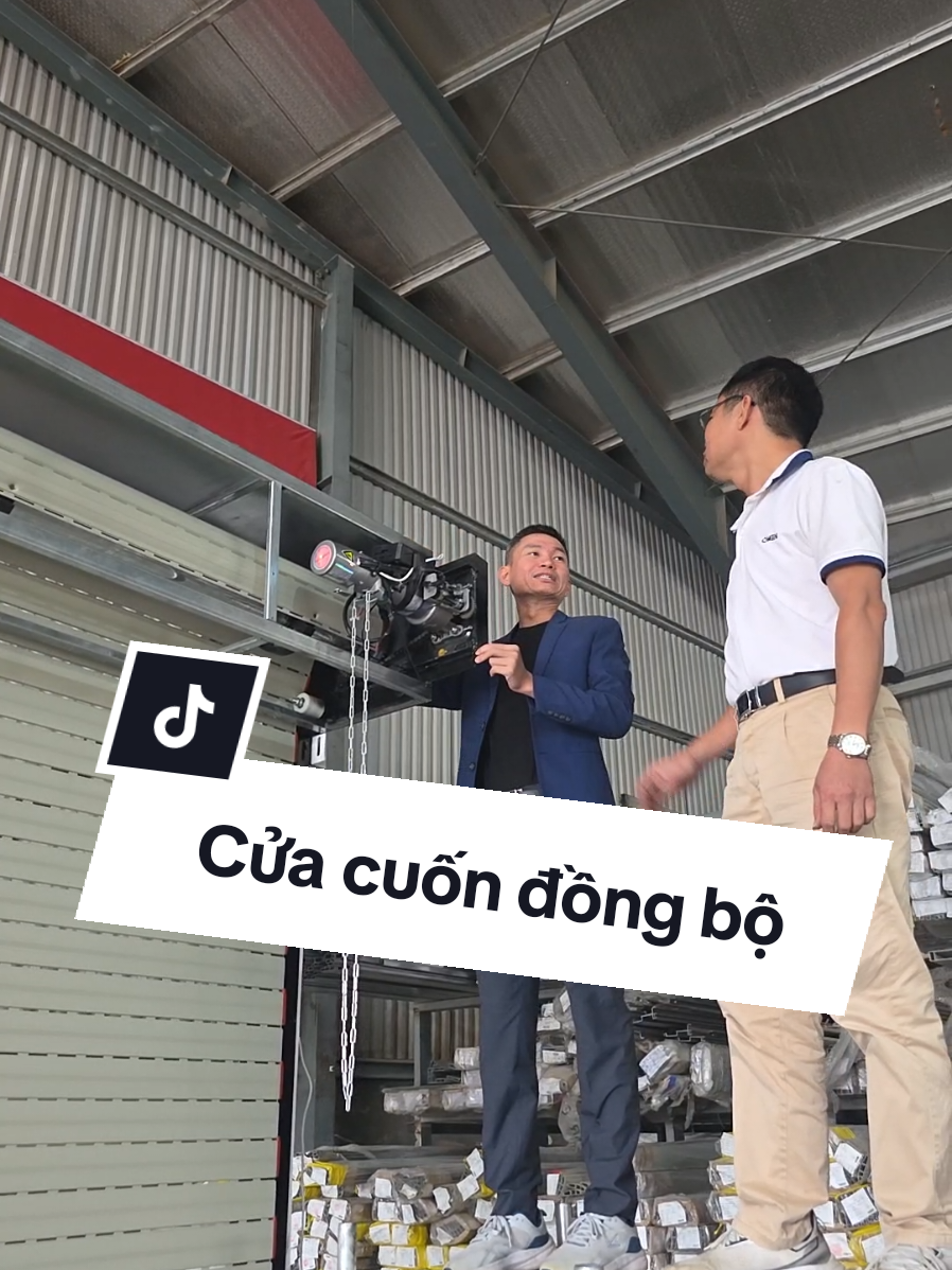 Cửa cuốn đồng bộ là cửa cuốn như thế nào! #onedoor #xuhuongtiktok #cuacuon #xh 