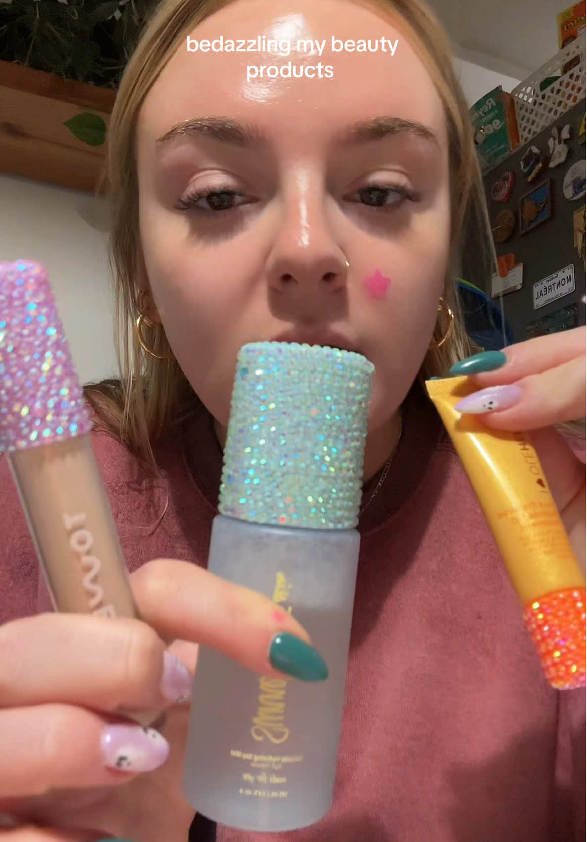 new fave hobby #bedazzled #crafttok #artsandcrafts #diycraft #makeup 