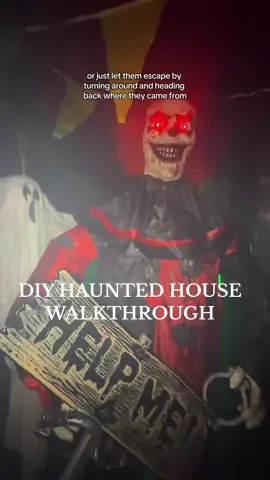 I’m turning my garage into a haunted house and today I’m giving you a walkthrough!!! Should I add a tunnel to get out?  #diyhauntedhouse #homehaunt #doityourself @Spirit Halloween @Five Below @Amazon #diyhalloweendecor #halloweendiy   