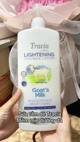 Sữa tắm dê Tracia #quinhreview #suatam #suatamde #suatamduongda 