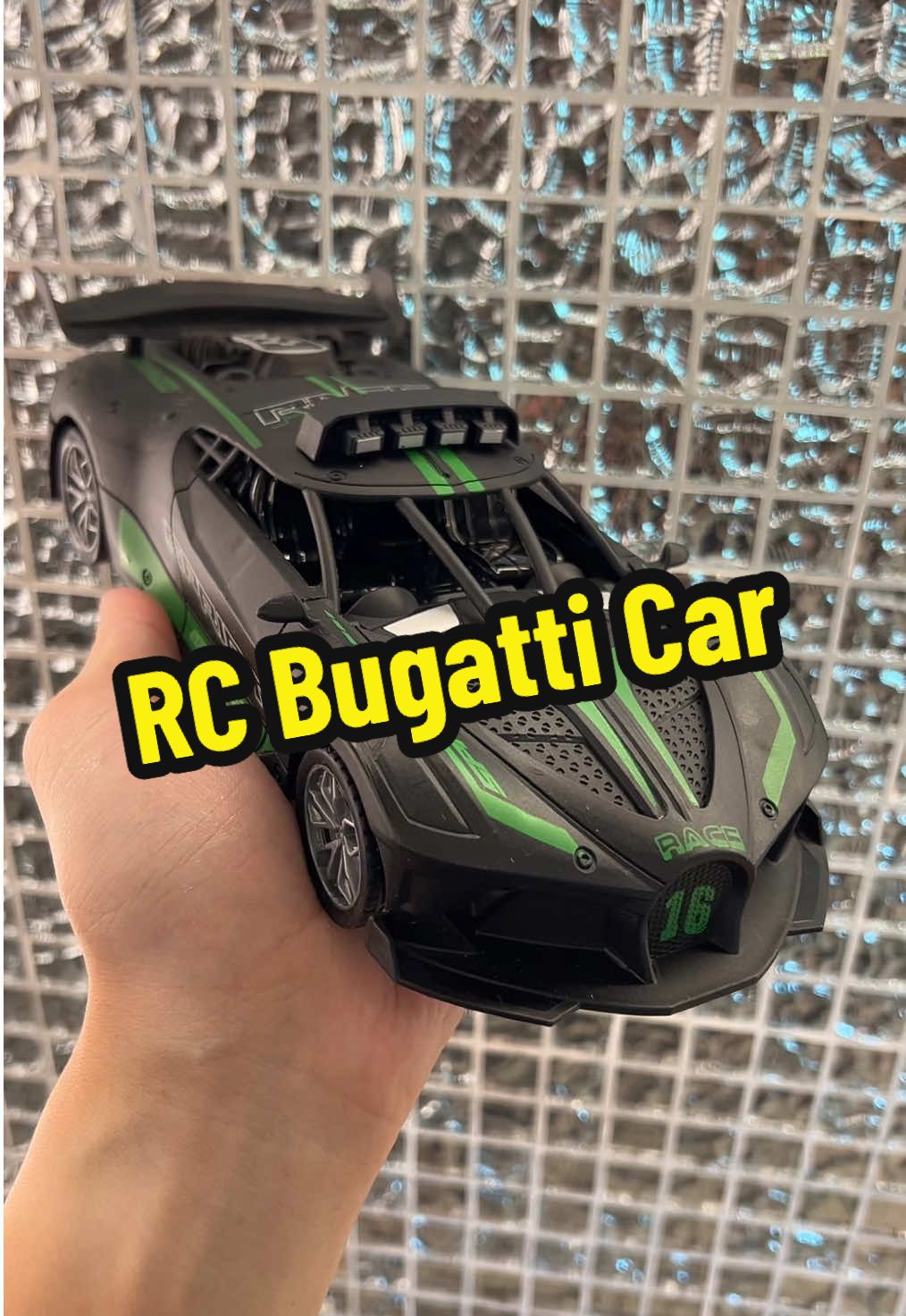 RC Bugatti Car 4WD High Speed Toy Road Vehicle 1:20 High-quality Sport Racing Car #fukurakutoys #edutoysmalaysia #toysmalaysia #rcbugatti 