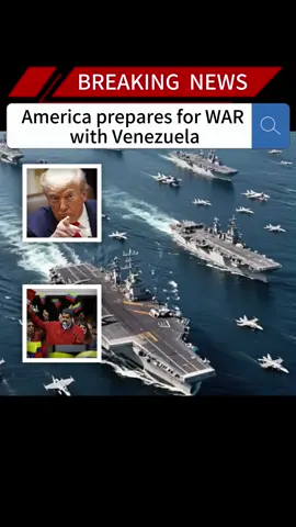 America prepares for WAR with Venezuela#news #fyp #breakingnews #us #war 