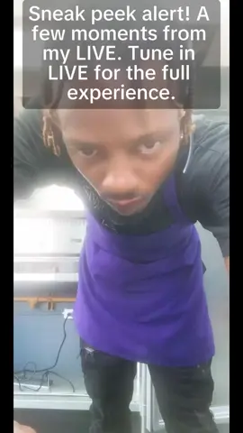 Sneak peek alert! A few moments from my LIVE. Tune in LIVE for the full experience. #tiktoklive #livehighlights