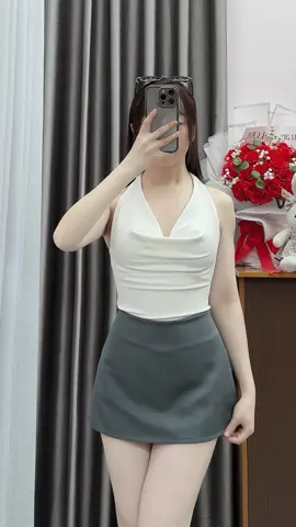 Chân váy ngắn cạp trễ  #chanvay #chanvayngan #thoitrangnu #phoidoxinh #xuhuong 