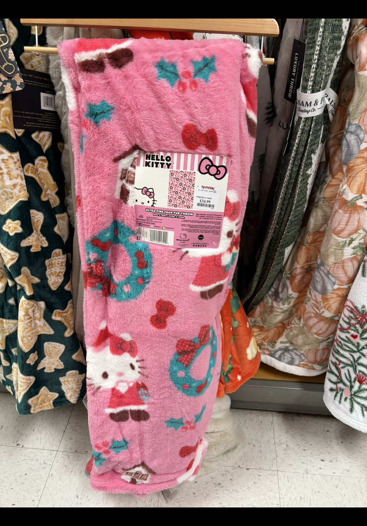 Late night finds #pink#hellokitty#christmas#score#foryoupage @TJ Maxx 
