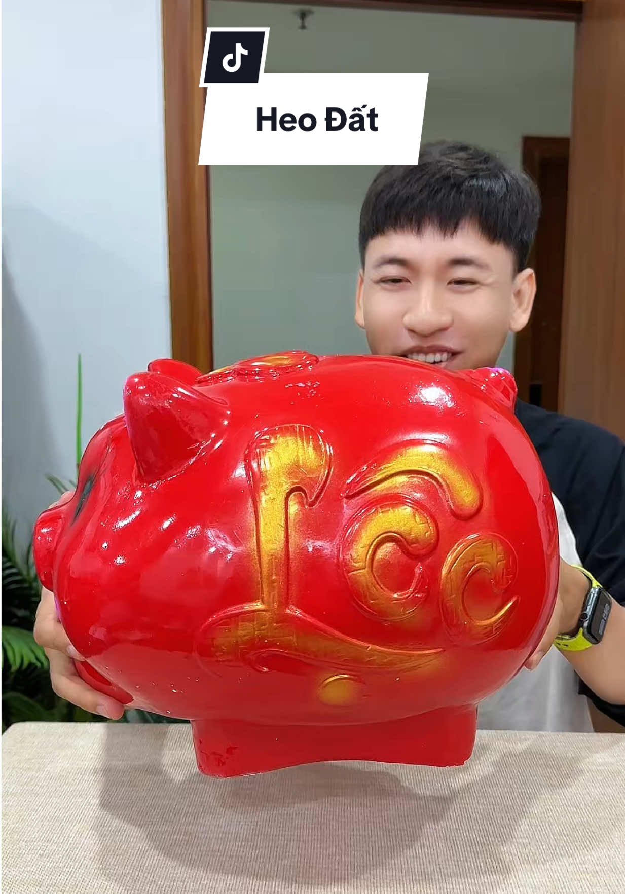 Lợn đất chữ Lộc Tiết Kiệm #haohomhinh #heodattietkiem 