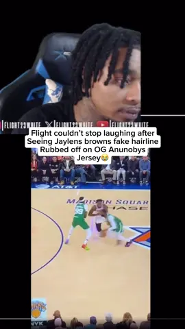 #flightreacts #jaylenbrown #oganunoby #hairline #fyp 