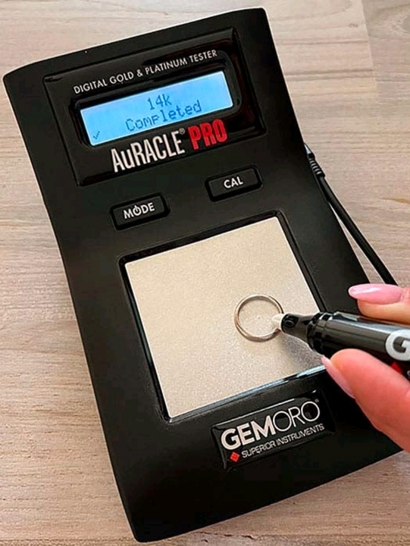 #เครื่องตรวจเช็คเปอร์เซ็นต์ทอง #gemoro #เครื่องตรวจทอง #เช็คทอง #ทองคําแท้ 