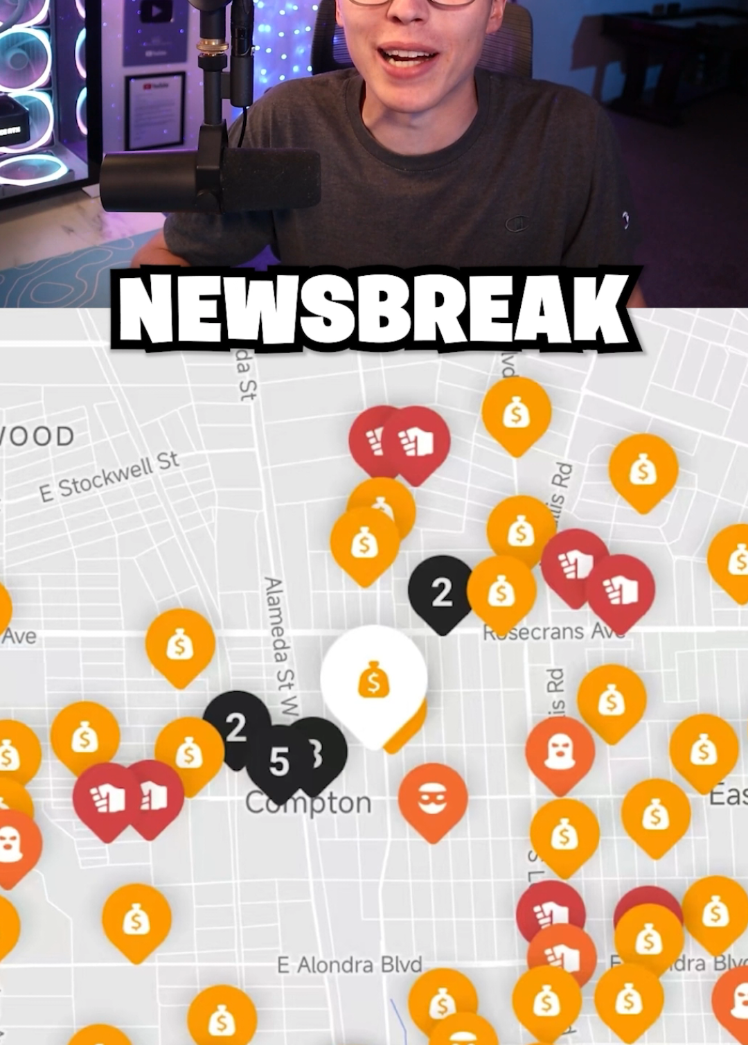 Stay Safe By Downloading NewsBreak Today! #NewsBreak #localcommunity #localnews 