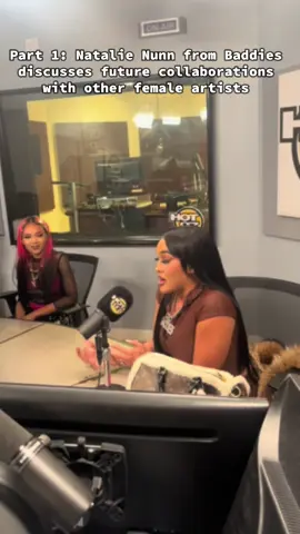 @missnatalienunn  from Baddies at Hot 97 with DJ Drewski 🎤🔥 Part 1 #Baddies #Golden #zeus #thedrop ✨🎶  