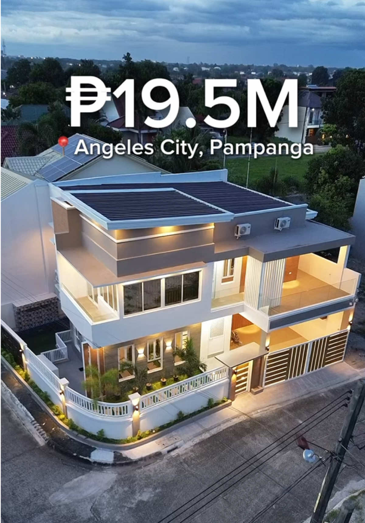 𝐅𝐔𝐑𝐍𝐈𝐒𝐇𝐄𝐃 𝐌𝐎𝐃𝐄𝐑𝐍 𝐇𝐎𝐔𝐒𝐄 𝐖𝐈𝐓𝐇 𝐏𝐎𝐎𝐋 📍 Secured Subdivision near Marquee Mall, Landers & NLEX Toll Plaza, Angeles City Pampanga 💰 Selling Price: ₱19,500,000 Cash or Bank Financing Available Lot Area: 174 sqm Floor Area: 330 sqm Details: ✅ 5 Bedrooms ✅ 3 Bathrooms ✅ Living Area ✅ Dining Area ✅ Service Kitchen ✅ Laundry Area ✅ Balcony ✅ Garden ✅ Swimming Pool ✅ 2-Carport (SUVs) Inquire now & book FREE site tripping! 📞 09636853786 📲 Viber | WhatsApp | Telegram TikTok: @idealhomespampanga YouTube: Ideal Homes Pampanga Gmail: idealhomespampangaphils@gmail.com 𝐈𝐃𝐄𝐀𝐋 𝐇𝐎𝐌𝐄𝐒 𝐏𝐀𝐌𝐏𝐀𝐍𝐆𝐀 REB LIC. #0036185 DHSUD No. RF03-B-08/25-0814 📍 Visit our office located in Marisol Plaza, Angeles City #modernfarmhouse #thelakeshoreestate #luxuryhomes #mexicopampanga       