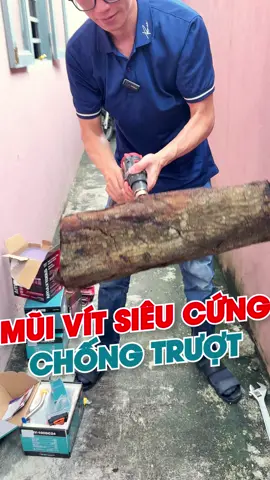 Mũi bắt vít siêu hít Amaxtools, nghe bảo là siêu cứng chống trượt mà đúng thật nha #thinksafe #muibatvit #muibatvitchongtruot #amaxtools 