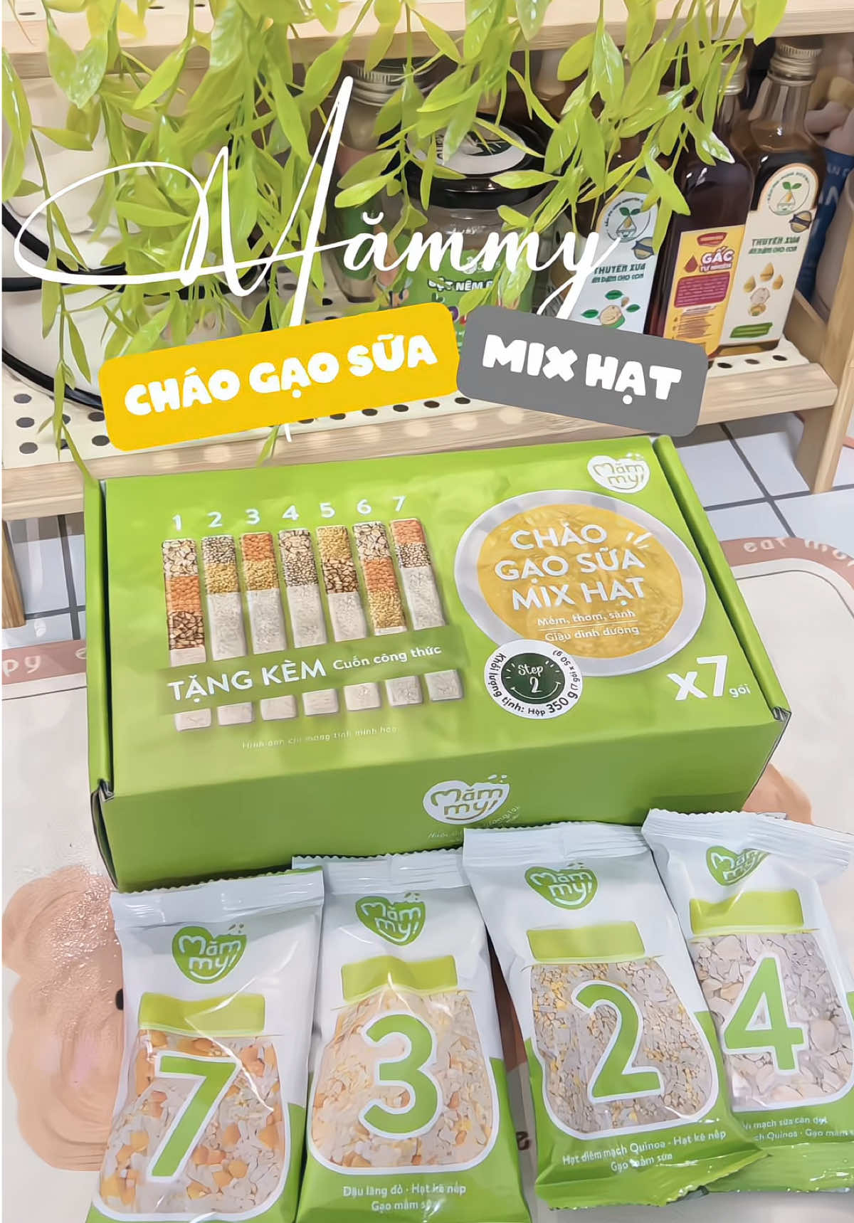 Thơm ngon lắm luôn, tui ăn ké suốt á, mấy bà thử cho bé nha. #mămmy #mămmyandam #chaogaosuamixhat #gaosuamammy #chaomixhatchobe 