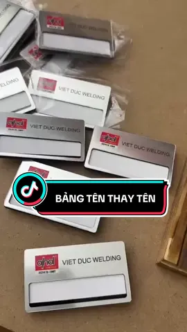 BẢNG TÊN THAY TÊN NHÔM XƯỚC - MICA nhà 🍊 mới ra lò 🔥 #thayten #vietducwelding #bangtencam #intheoyeucau #thietkefree 