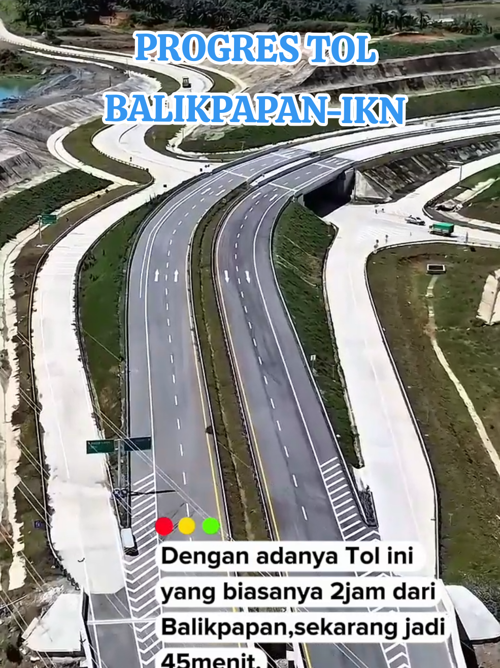 Dengan adanya Tol ini makin lengkaplah sarana& prasarana IKN#duniaproyek #iknterkini #tolikn #reels #fyppppppppppppppppppppppp 