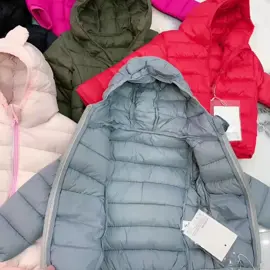 Áo khoác siêu nhẹ cho bé, áo khoác trẻ em #begai #betrai #thudong2025 #aokhoac #gile #aokhoactreem 