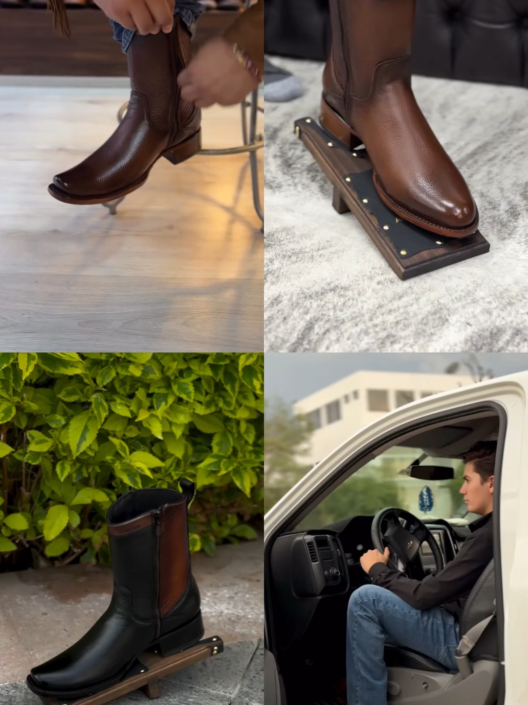 O conjunto que representa quem tem raiz e atitude