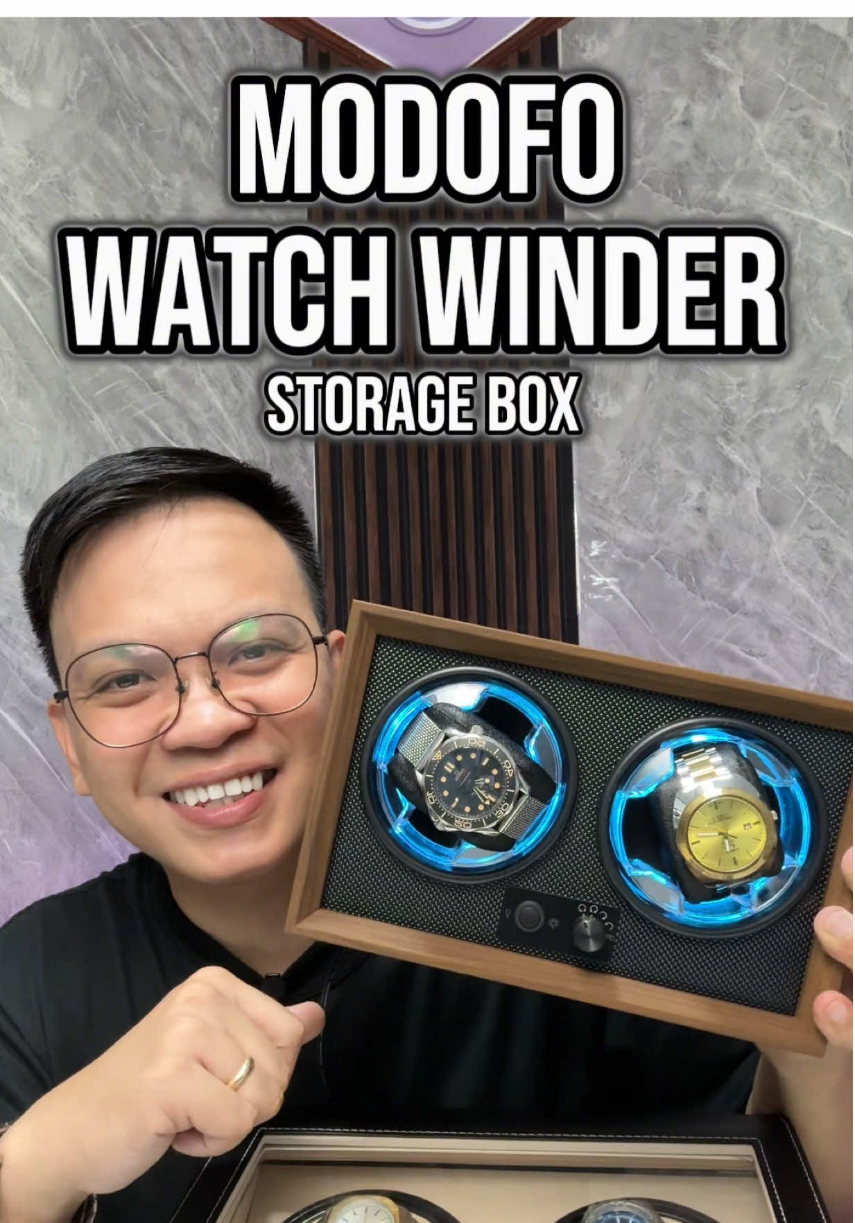 Kung totoong Watch Lover ka Siguradong magugustuhan mo to! ⌚️😍 Keep your automatic watch alive and precise — even when you’re not wearing it MODOFO FRUCASE Automatic Watch Winder Box — Luxury Quiet Motor Display Storage #AutomaticWatchWinder #LuxuryWatchBox #WatchCollector #ElegantStorage #quietmotor 