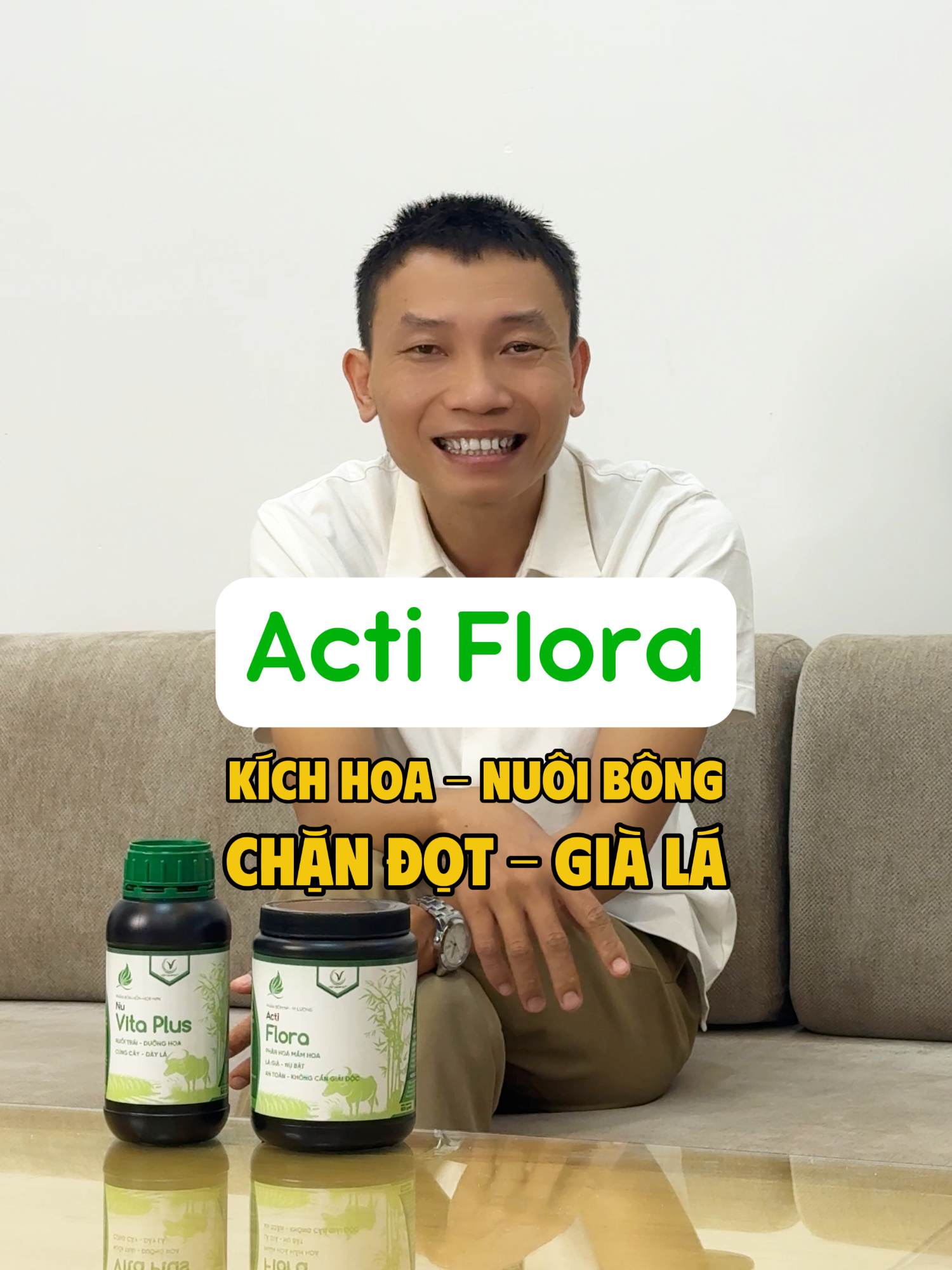 Acti Flora Kích Hoa, Nuôi Bông, Chặn Đọt, Già Lá. #kichbongsaurieng #chandot #webnhaque
