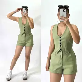 cute and sexy vest terno #vest #vestcoords #trendingcoords #vestshortterno #coordinates 