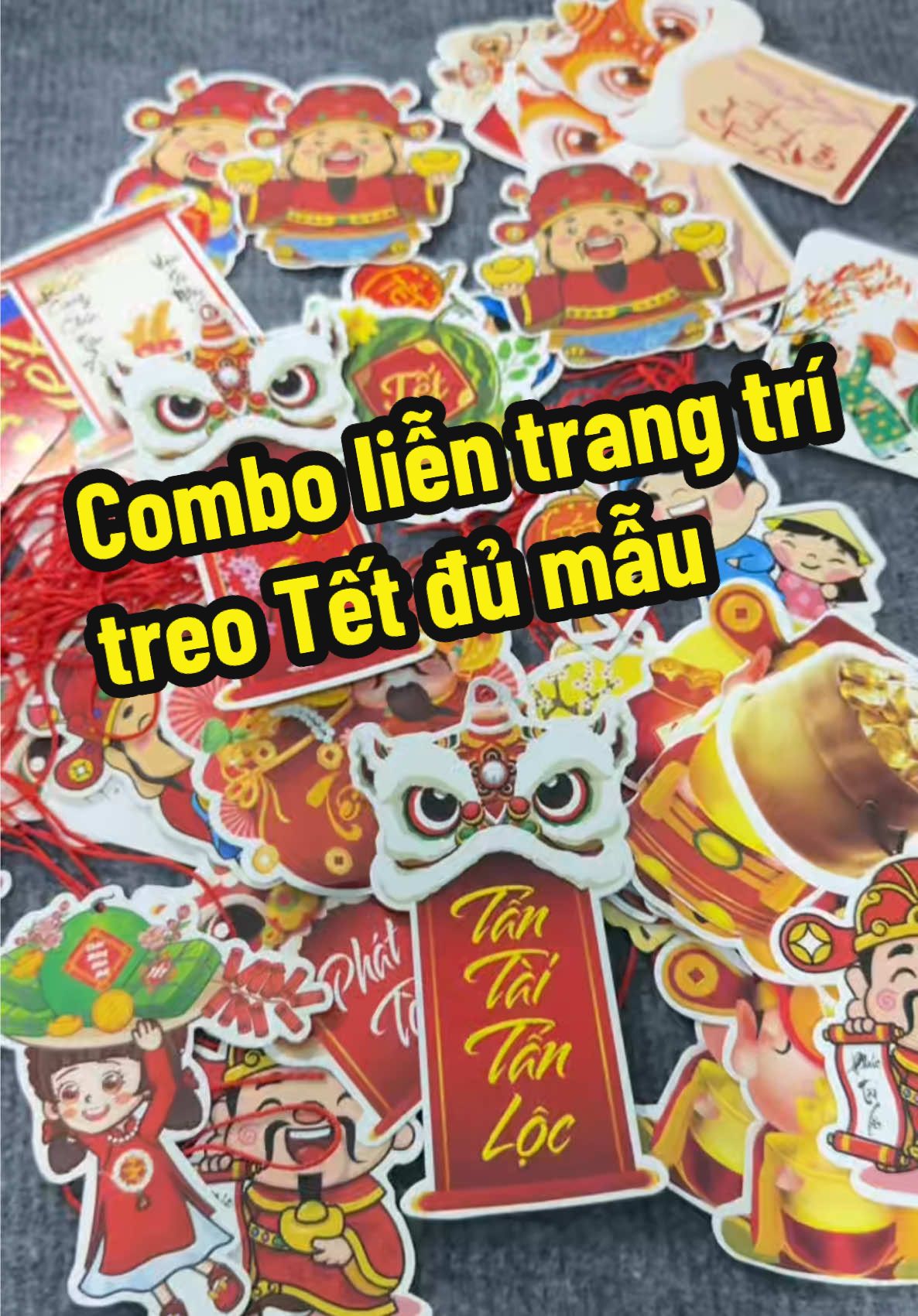 E nôn Tết quá nên e mua sớm lun,Mua bây giờ còn đủ mẫu mà vừa vừa rẻ vừa freeship nữa nha #như_phùngg #fyp #ticker #liễng_treo_tết 