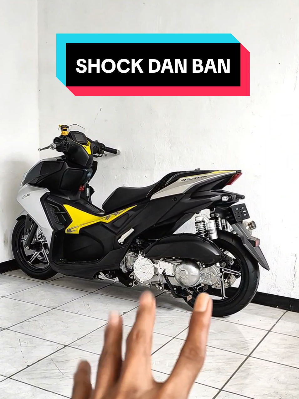 Membalas @rio.nduttt Yang lagi nyari shock atau ban klik keranjang kuning cuy ✅ #shockdbs #banfdr #banirc #banpirelli #aeroxalphamodifikasi 