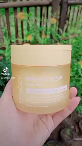 #SKINOXY #โทนเนอร์แพดกระปุกเหลือง #ล็อคผิวไบรท์ฉ่ำโกลว์ #ฟื้นฟูผิวหมองคล้ําเพิ่มความชุ่มชื่น #ผิวกระจ่างใสสีผิวสม่ำเสมอ 