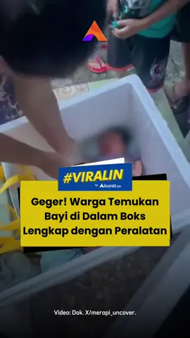 Warga Dusun Ngentak Beloran, Kalurahan Sumberharjo, Kapanewon Prambanan, Sleman, dibuat geger oleh penemuan seorang bayi yang diletakkan di dalam boks lengkap dengan perlengkapan bayi, Sabtu (25/10/2025) pagi. Warga menduga bayi tersebut ditinggalkan pada tengah malam. Pasalnya, beberapa saksi menyebut sempat melihat mobil berhenti di lokasi sekitar pukul 00.00 WIB. Setelah penemuan itu, warga segera melaporkan kejadian tersebut ke pihak pemerintah desa dan kepolisian setempat. Bayi tersebut kemudian dievakuasi untuk mendapatkan perawatan medis.  Hingga kini, polisi masih melakukan penyelidikan untuk mengungkap identitas pelaku yang diduga membuang bayi tersebut. 🎥: Dok. X/merapi_uncover. #viral #penemuanbayi #sleman #prambanan #akuratco