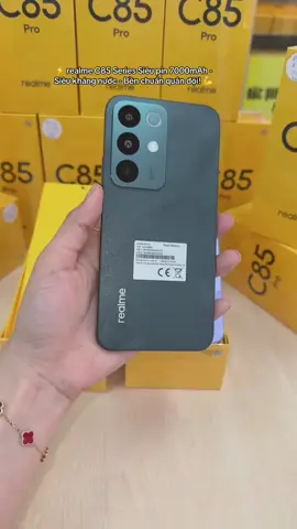 ⚡ realme C85 Series Siêu pin 7000mAh - Siêu kháng nước - Bền chuẩn quân đội! 💪 #realmeVN #realmeC85 #SieuPinSieuKhangNuoc #IP69Pro #PinTitan7000mAh