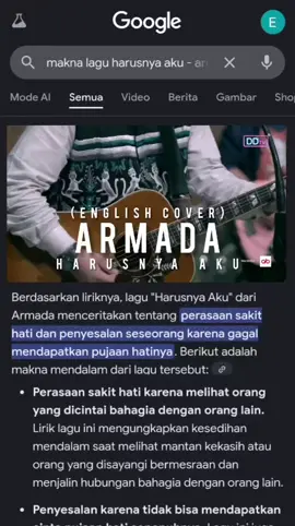 Harusnya Aku - English Cover (Originally by Armada) Lagu ini dibuat dengan menggunakan Bantuan Teknologi Kecerdasan (AI). Karya asli sepenuhnya milik pencipta, label, dan publisher terkait. Video ini bersifat interpretasi/eksperimen untuk keperluan kreatif & edukasi. Saurce Youtube : BAKAL #armada #harusnyaaku #coversong #englishversion #fyp 