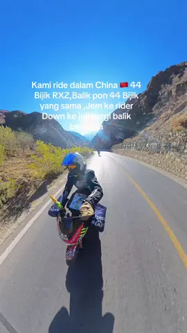 First RXZ ride dalam China 🇨🇳 Dalam sejarah pemotoran 🇲🇾 #RxzTouringProject #rxz_members_official 