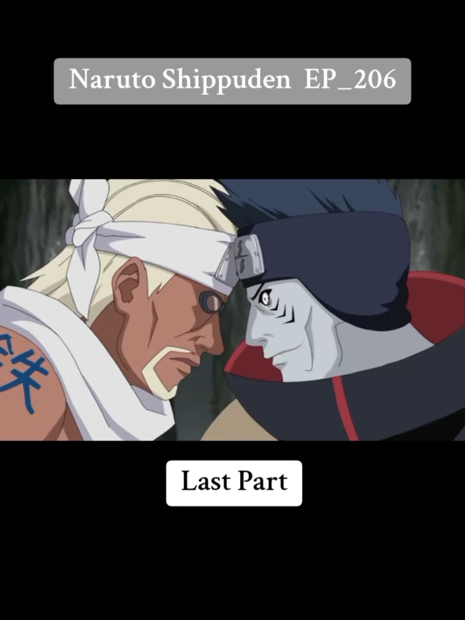 Naruto Shipppuden ep 206 last part #narutoshippuden #bdtiktokofficial #hindidubbed ##foryou #foryou 