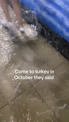 #flood #turkey #rain #holidays 