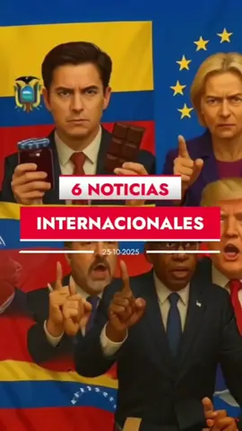 🗞️ 6 Noticias Internacionales del Día — 25 de Octubre de 2025 🌍 #noticiasinternacionales #noticiasdeldia #parati #noticias 