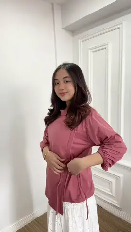 mia top secakep iniii🥹🫵🏻 aku pakai warna dusty rose yahh😆‼️#fypageシ #masukberanda #bajuharian #fypage #bajuwanitaterbaru 