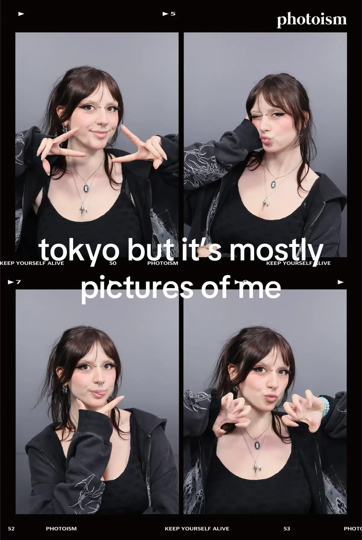 this is misleading i took pictures of lots of things other than myself #alt #fyp #japan 